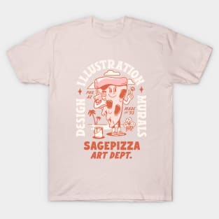 Sagepizza Mascot Tee T-Shirt